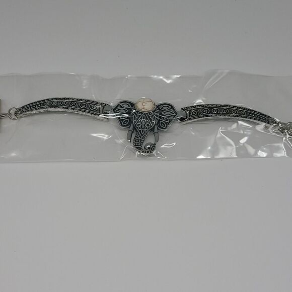 Nwt Elephant Stone Bracelet - Picture 1 of 2
